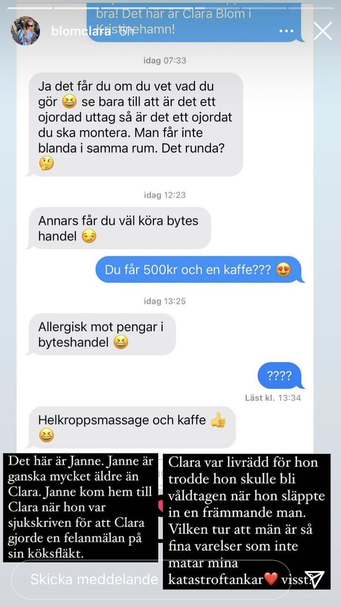 imyrin's tweet photo. Lätt att bo ensam som kvinna 👍🏼👍🏼 tryggt också 👍🏼👍🏼👍🏼 https://t.co/VhwfBy2Hth