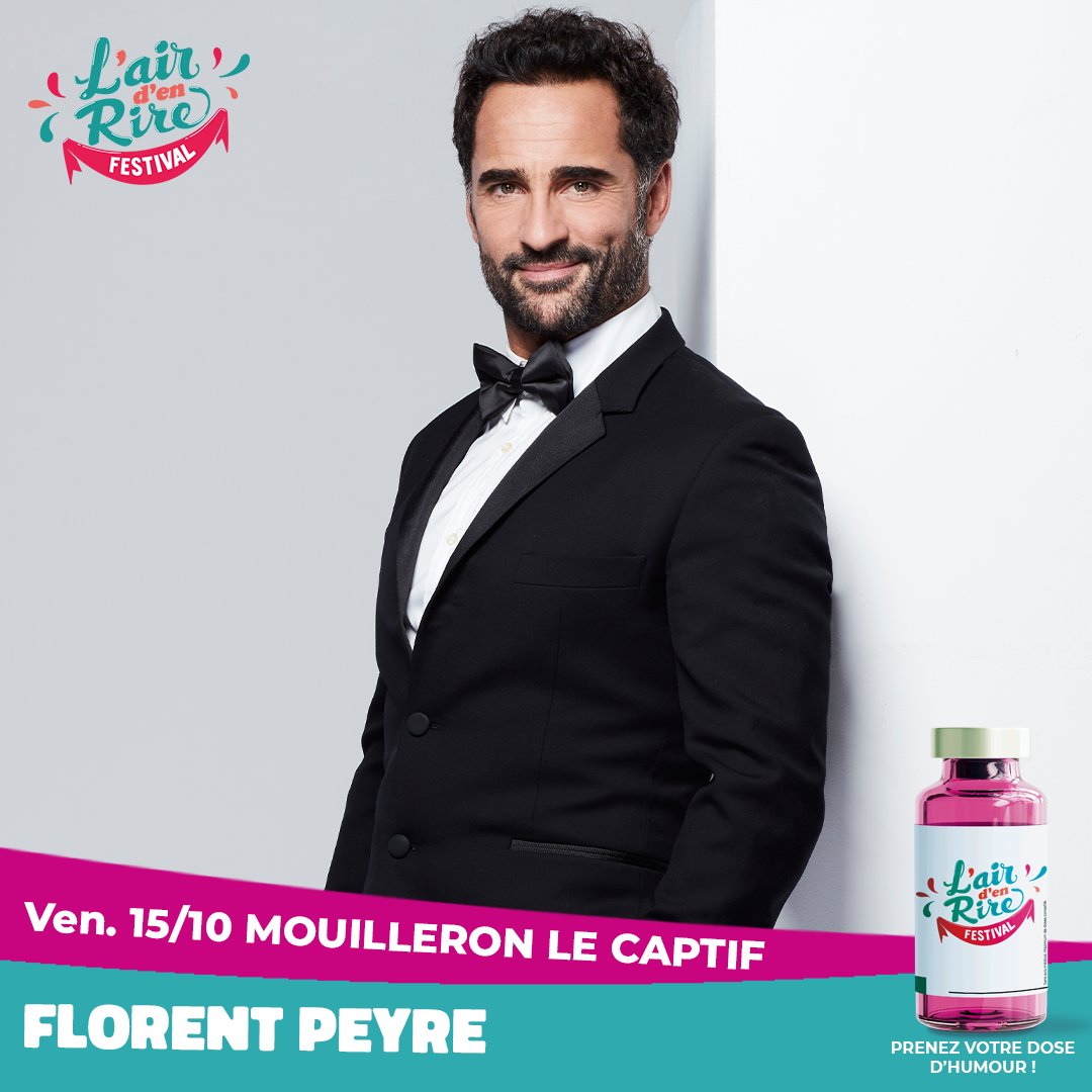 Airden_Rire's tweet image. 📣 #Programmation2021📣  @florentpeyreoff clôturera cette 12e édition de L' Air d'en Rire le 15 octobre à Mouilleron le captif !
➡️ Plus d'informations sur buff.ly/3ho3Nou
#airdenrire #prog21 #festival #humour #Vendee