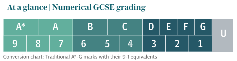 9 1 grading system