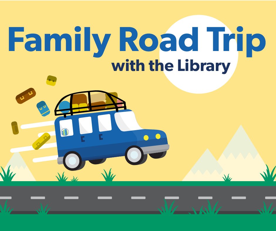 Get the most mileage out of your library card this summer! Tag along with Little Bobby on his family's roadtrip as he discovers what all the library has to offer. 🏖️🚐 christiancountylibrary.org/family-road-tr…