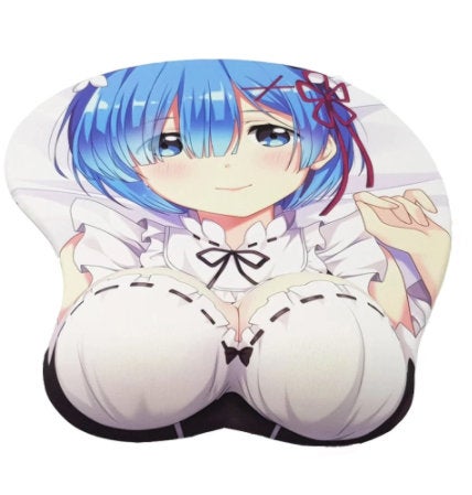 ReGameForAll's tweet image. I want to share the latest that I have added to my #etsy: Buy Cool Re:Zero Rem 3D Mouse Pad for Pc and Laptop with Gel Wristband Support (+18 ecchi breasts) For Anime Fans and Otakus etsy.me/3h5amgF #Anime #Re:zero #rem #anime #mousepad #laptop #pc #premi