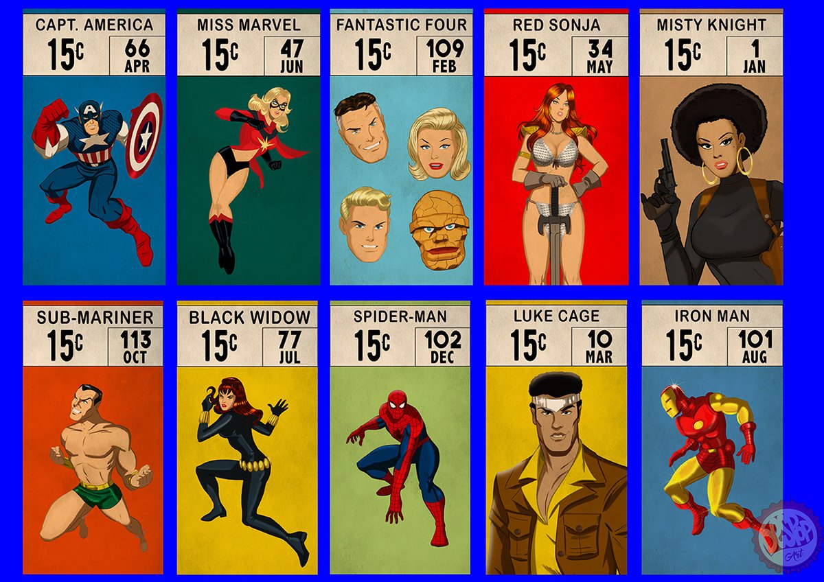 DESPOPART's tweet photo. Make Mine Vintage Marvel!
#marvel #cornerart https://t.co/OVtJEqjoYW