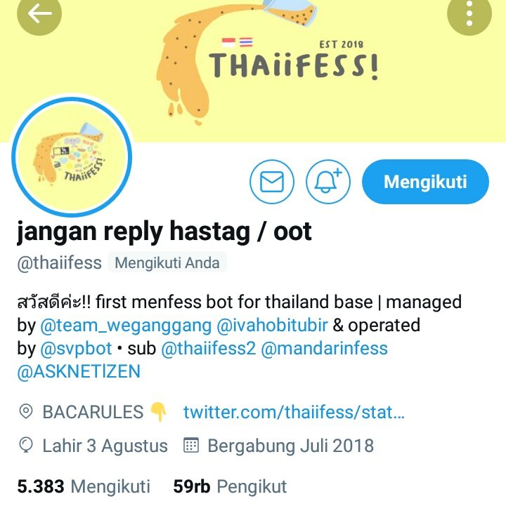 cloudije's tweet photo. terharu ternyata belom di unfoll base secara otomatis, padahal terakhir ngirim menfes thaifess bulan desember festhai bulan maret wkwkwk https://t.co/I5EmM8m26o