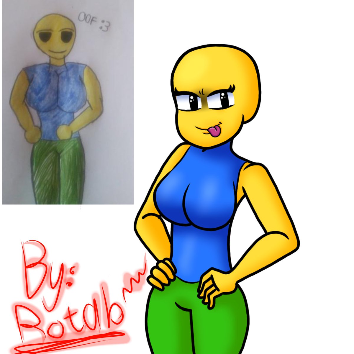 _GESTOM_'s tweet photo. Fem-noob, awful character
#robloxart #sfwart #noob #female https://t.co/1F7IrzDEup