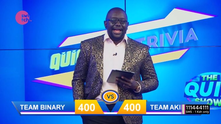 Switch Media Kenya (@switchtvkenya) on Twitter photo It is getting hot on #QuizShow with <a href="/freddiebudaboss/">Fred Omondi</a> Which team do you support? #Wednesdayvibe It is getting hot on #QuizShow with <a href="/freddiebudaboss/">Fred Omondi</a> Which team do you support? #Wednesdayvibe