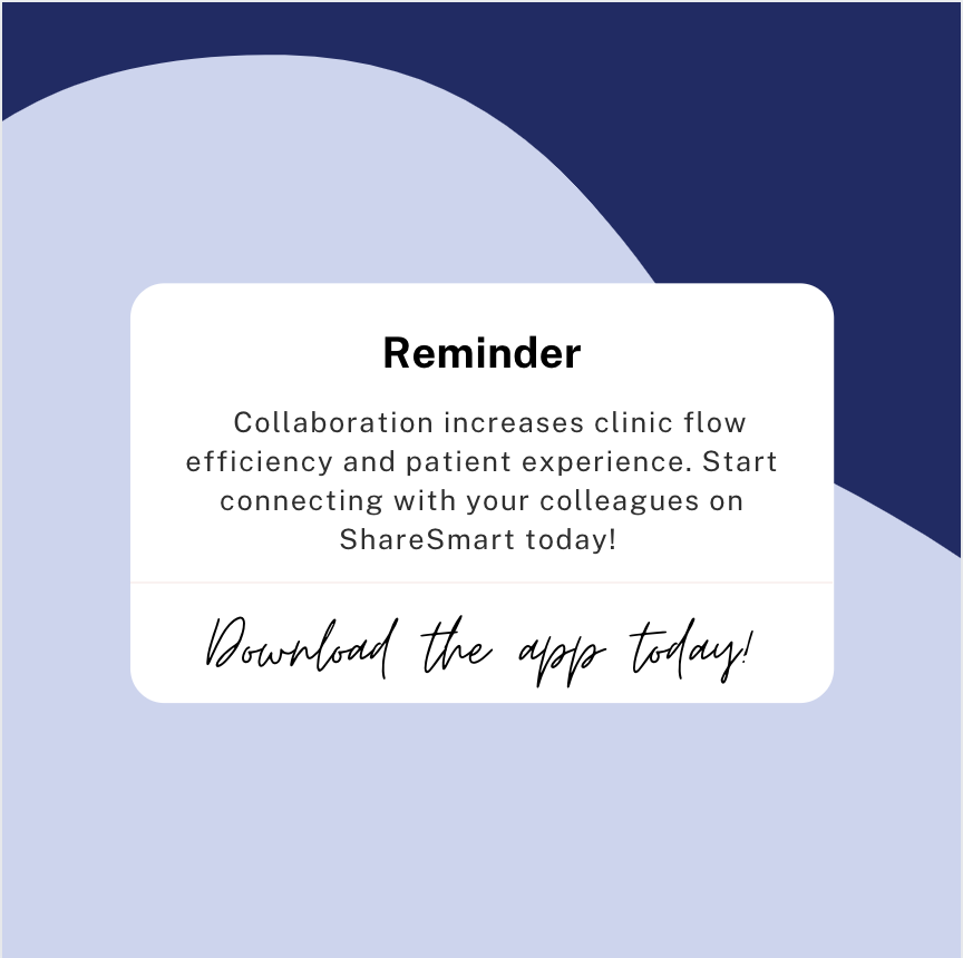 ShareSmartApp's tweet image. Download the ShareSmart app on any device for a convenient and safe way to discuss patient cases with your colleagues remotely!

#ShareSmart #Healthcare #HealthCommunication #SupportHealthcareWorkers #HealthTech #EnhanceCare #CompliantTech