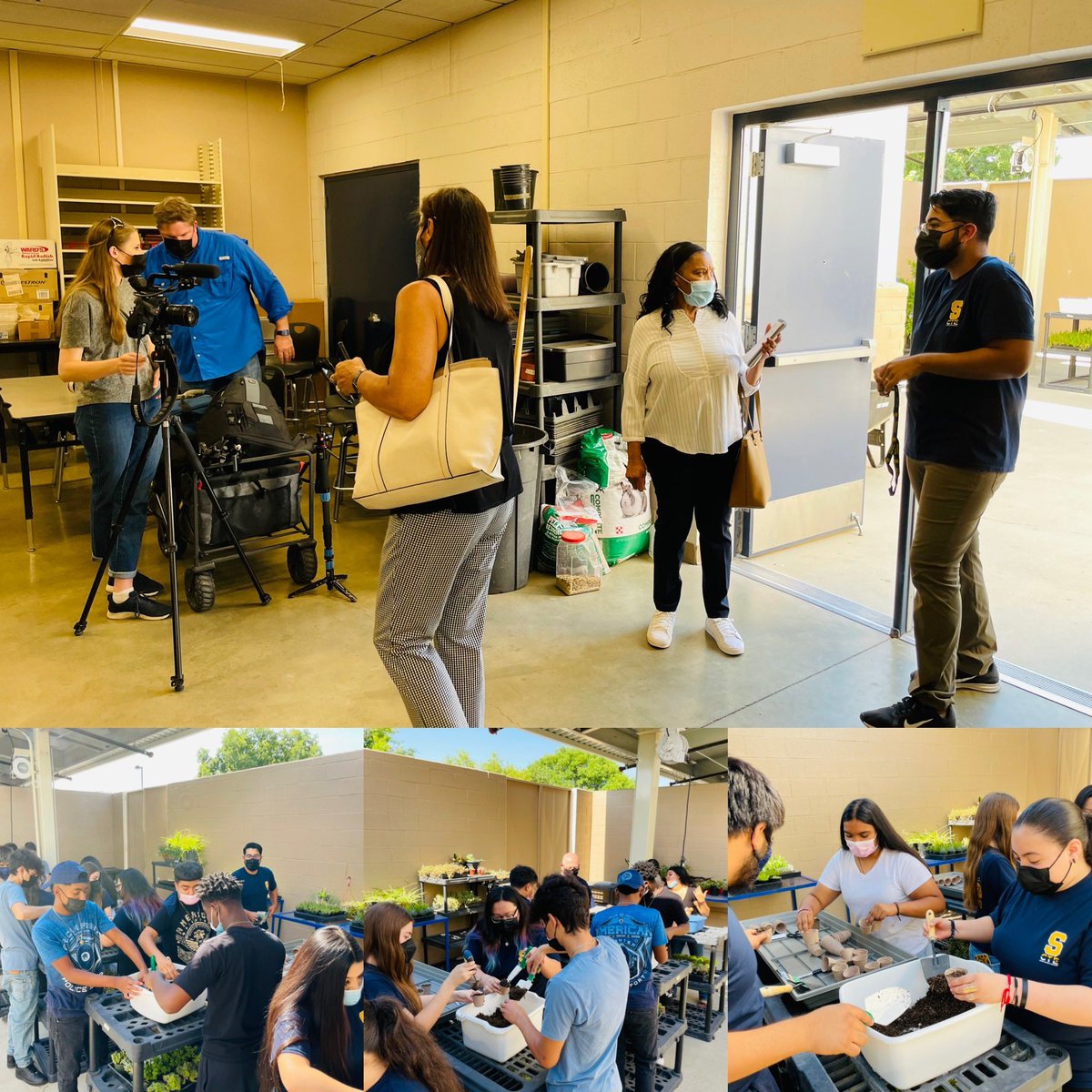 SHS_Pathways's tweet image. Channel 30 came to visit our CTE Career Skills Agrisciences and CTE Construction/Geometry summer school classes today. Go Wildcats! @STEAMFresno @JustHaskel @CareerReadyGrad