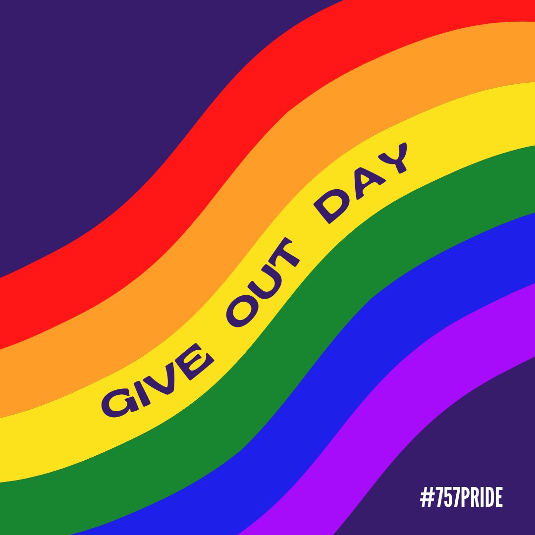 #DYK that today is #GiveOUTDay? It is the National Day of LGBTQ Giving and we encourage you to share your pride and support @hamptonroadspride in their fundraising goal! #Pride

Give OUT now: giveoutday.org/organization/h…