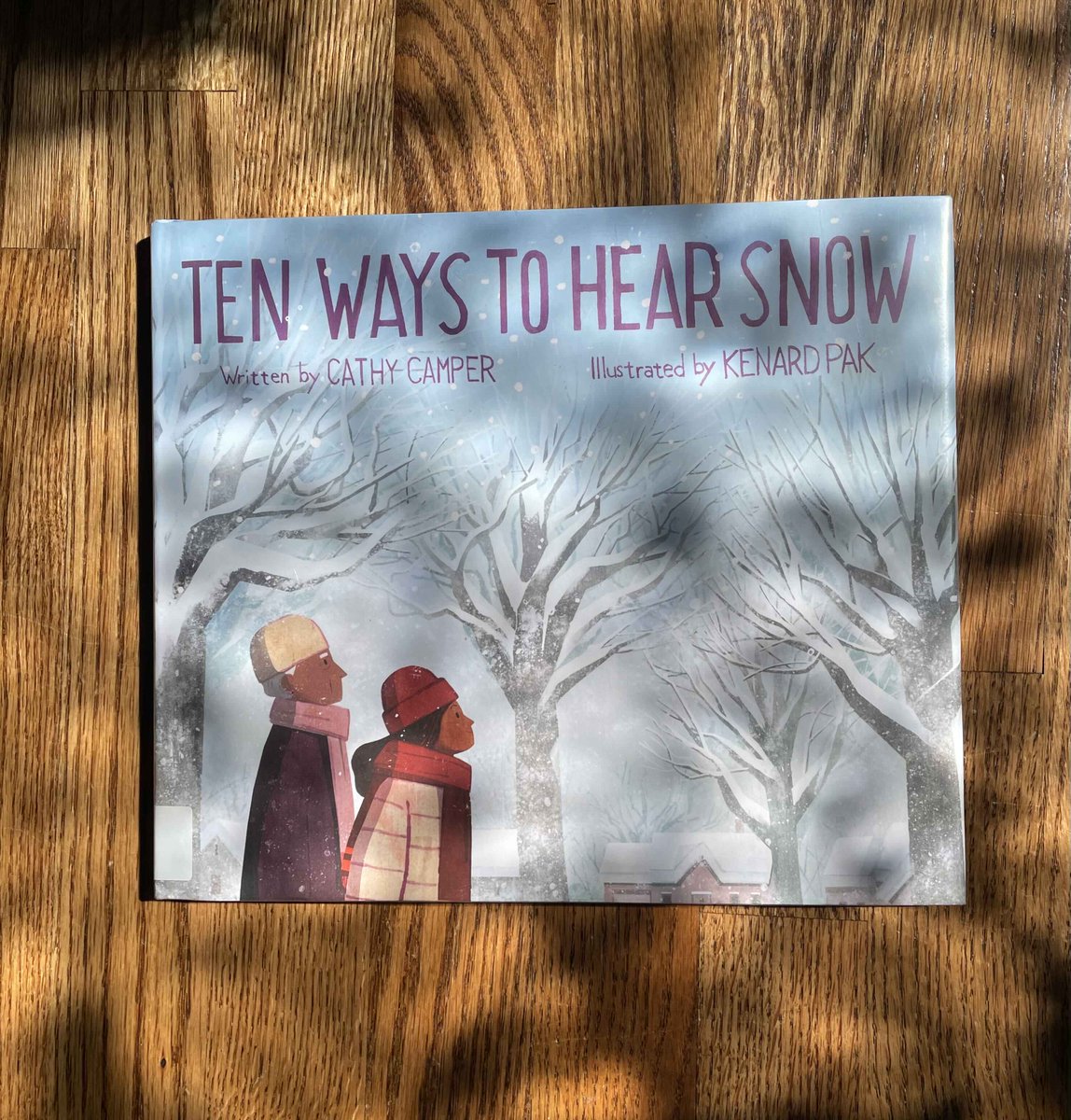 Not a fan of snow, but loved this multi-layered picture book. Read it to cool down this summer. Author Cathy Camper and Illustrator Kenard Pak. #picturebooks #summerreads #lovelypicturebooks #raisingreaders #libraryreads #picturebookauthors #picturebookillustrators #snow