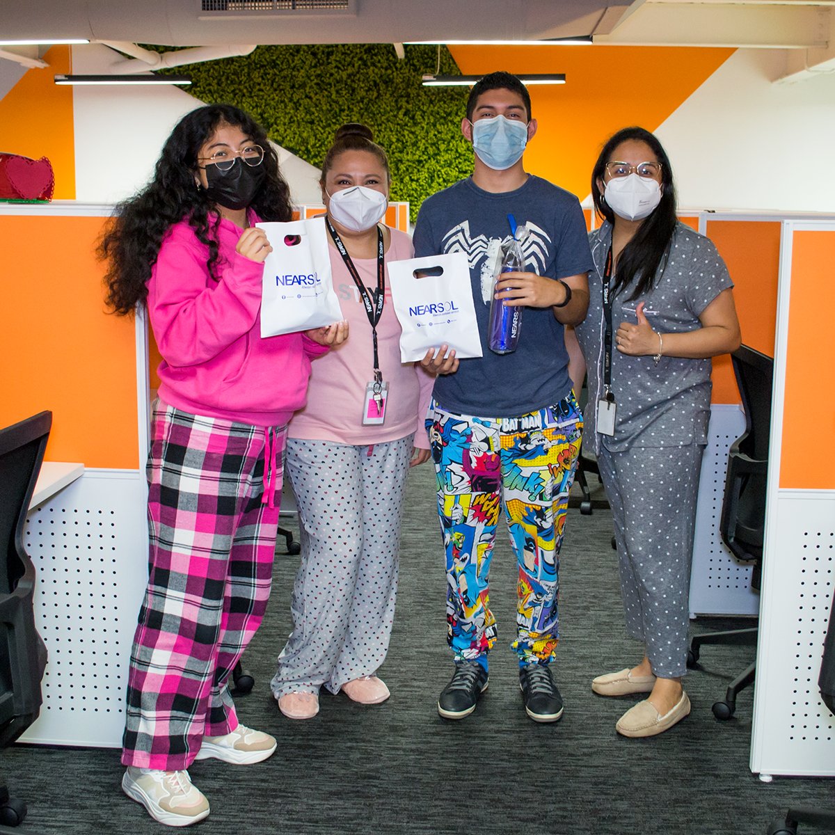nearsol's tweet photo. At ๐ก๐๐๐ฅ๐ฆ๐ข๐ ๐๐๐ฎ๐๐ฒ๐บ๐ฎ๐น๐ฎ itโs all about happiness and fun. ๐ We had a #PyjamaPartyContest on our sites, take a look at the results. ๐คฉ๐
#ItFeelsLikeFamily #YoullLoveItHere #NearsolFamily #ThisIsUs https://t.co/JKnAAamALn