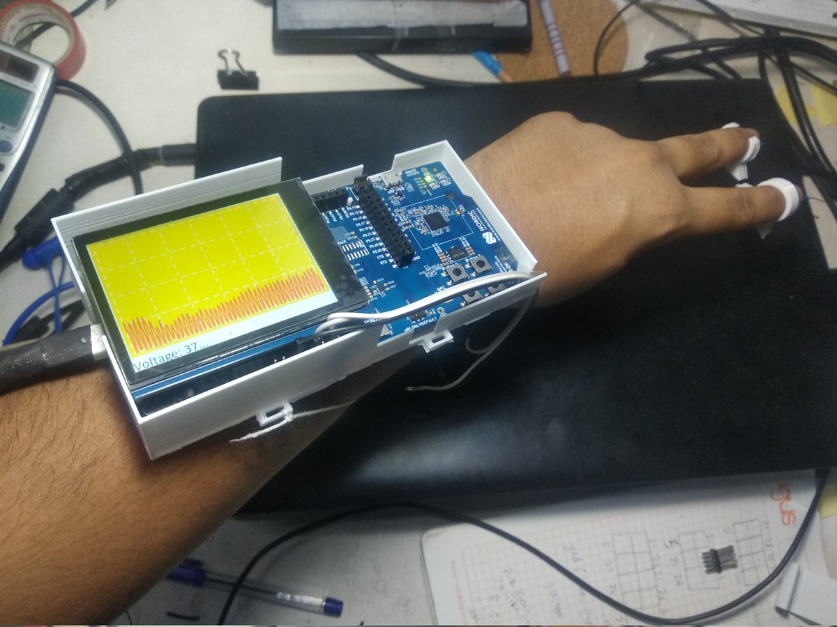My nRF5340 Oscilloscope Band Project came Runners Up at <a href="/Hacksterio/">Hackster.io</a> Advanced Wearables Contest by <a href="/NordicTweets/">Nordic Semiconductor</a> . Congrats to all the Winners and Participants and thanks to the Organizers  for such a great support during the contest.
Check the project: hackster.io/aniketdhole991…