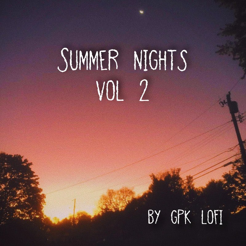 gpklofi's tweet photo. Summer Nights vol 2 is out now link in bio !! #lofi #LoFiHipHop #lofibeats #lofimusic https://t.co/8sMHfVQkeV