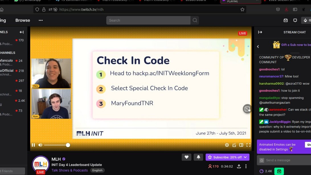 cyberwithshruti's tweet image. Day 4 !!

Super excited!!

@MLHacks #mlhinit #mlh