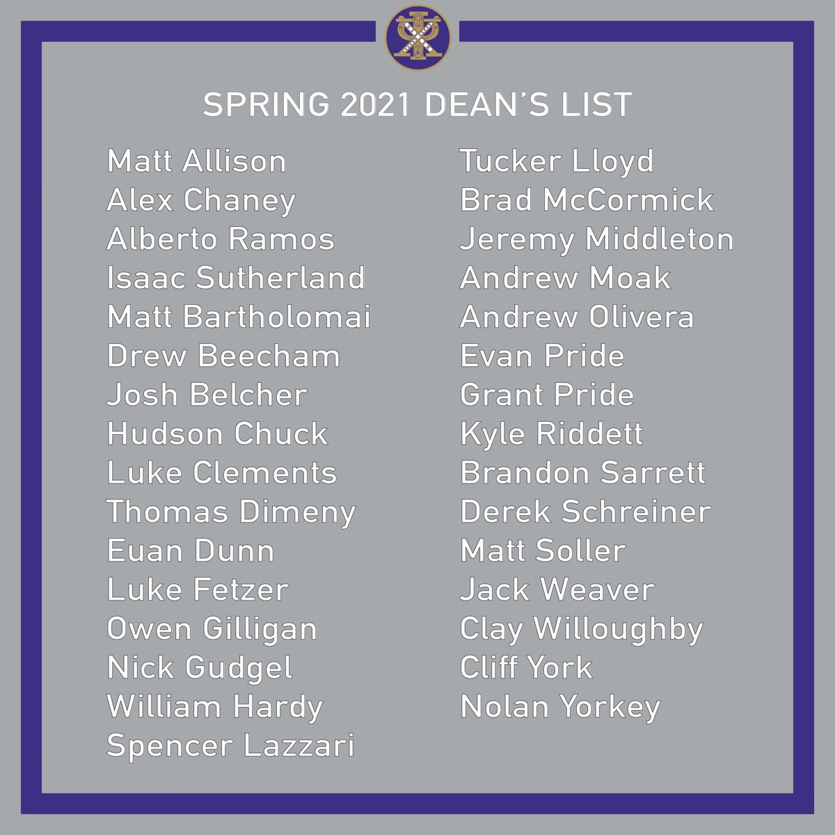 UKChiPsi's tweet photo. We are proud to announce that our Brothers earned the second highest fraternity GPA on campus this past semester. Thank you to all of the Brothers that worked so hard to achieve this, and congratulations to the 31 Brothers on the Dean’s List.

#KentuckyXΨ #PursueExcellence https://t.co/ghxkwWYWw7