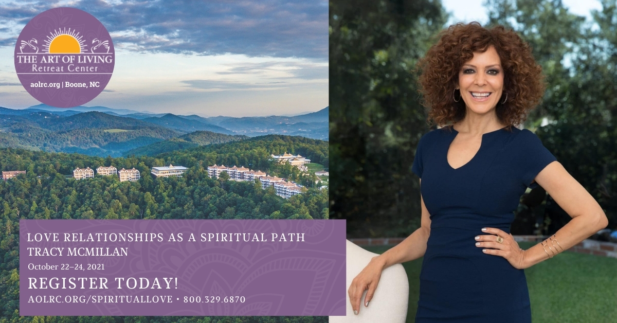 I’m so excited to share my upcoming weekend retreat: Love Relationships as a Spiritual Path. I truly believe relationships are the most powerful tool we are given as a means of transforming ourselves. To sign up, head here: bit.ly/ArtofLivingTra…