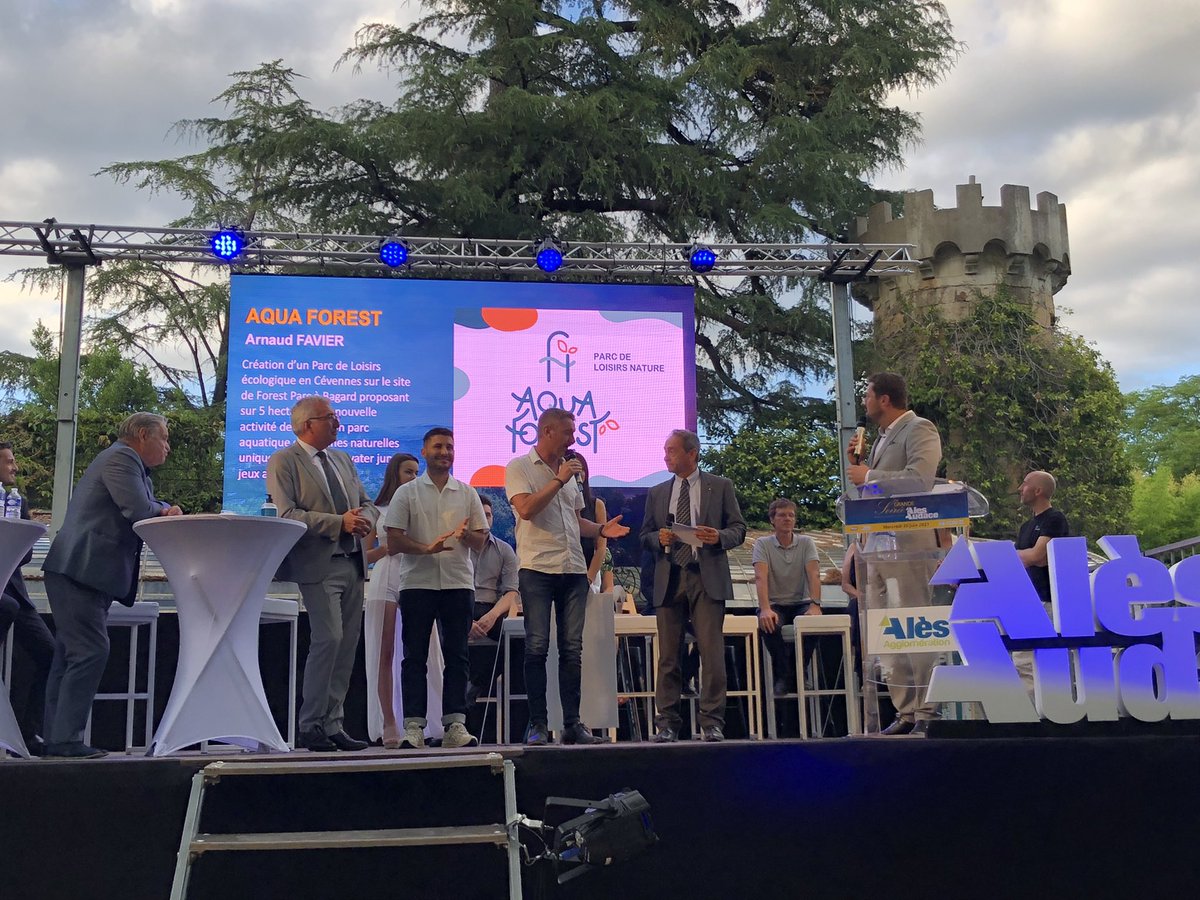 3ème prix du concours général : Aqua Forest porté par Arnaud Favier ! #AlèsAudace21
