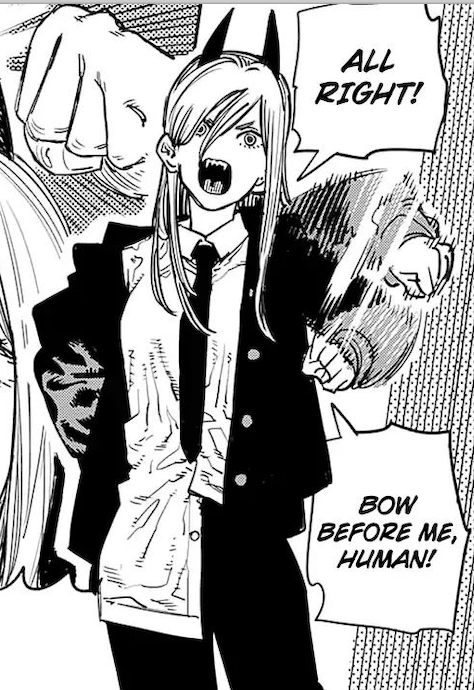 binged all of chainsaw man yesterday. wild ride from start to finish but I enjoyed it a lot! can't wait for part 2 and the anime
also power supremacy