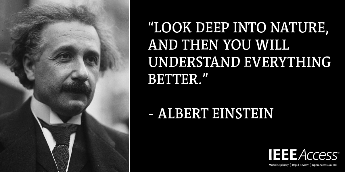IEEEAccess's tweet image. IEEE Access Quote of the Week
#ScienceQuote #EngineeringQuote #AlbertEinstein #Science