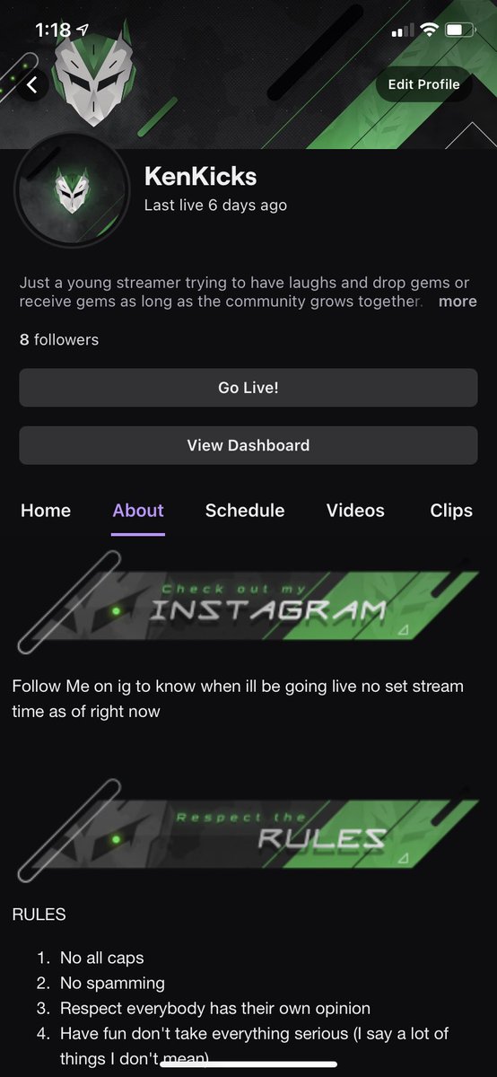 KenMBTM's tweet image. Follow me on Twitch twitch.tv/kenkicks