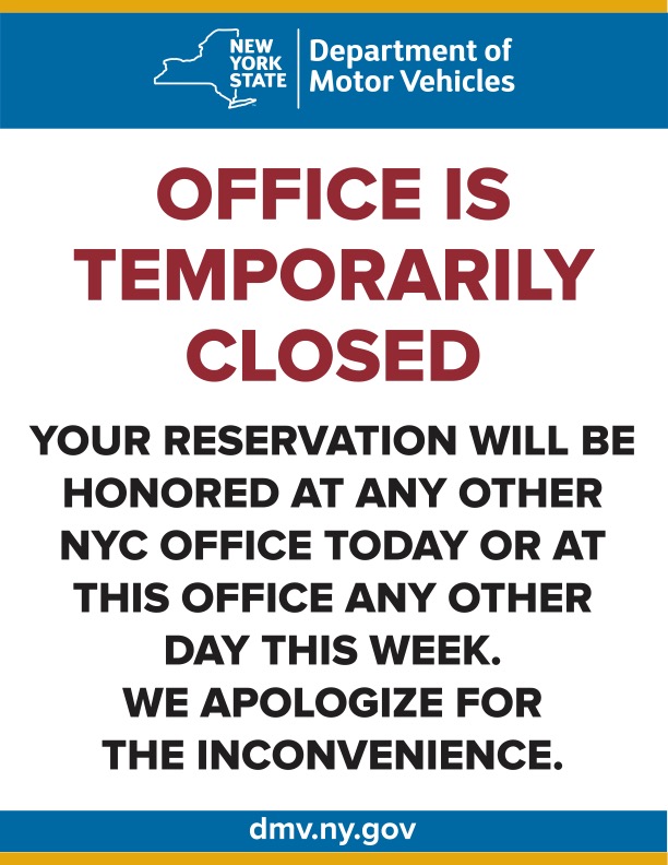 NYS DMV on Twitter "The Brooklyn (Atlantic Center) DMV office is