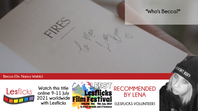 "Who's Becca?"

Recommended by @Abbs666 , 'Becca'  is a short where Max and Daphne share a lovestruck evening while a bizarre secret looms. 

This short rom-com is available to watch during #LFEST as part of the "Real Love" strand 🎥 🌈 (bit.ly/3vER7zG) <a href="/ncywebb/">NW</a>