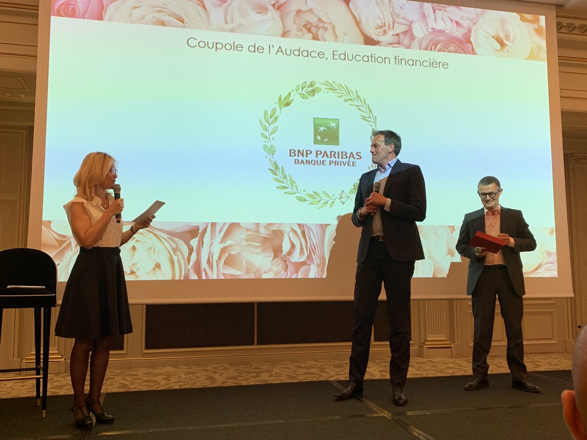 Fendler Sonia (@sonia_fendler) on Twitter photo <a href="/AgefiEvents/">L'AGEFI Events</a> prix des coupoles de l’audace education financier : <a href="/LeCercleWealth/">BNP Paribas Banque Privée</a> bravo car un vrai enjeu et engagement ! <a href="/AgefiEvents/">L'AGEFI Events</a> prix des coupoles de l’audace education financier : <a href="/LeCercleWealth/">BNP Paribas Banque Privée</a> bravo car un vrai enjeu et engagement !
