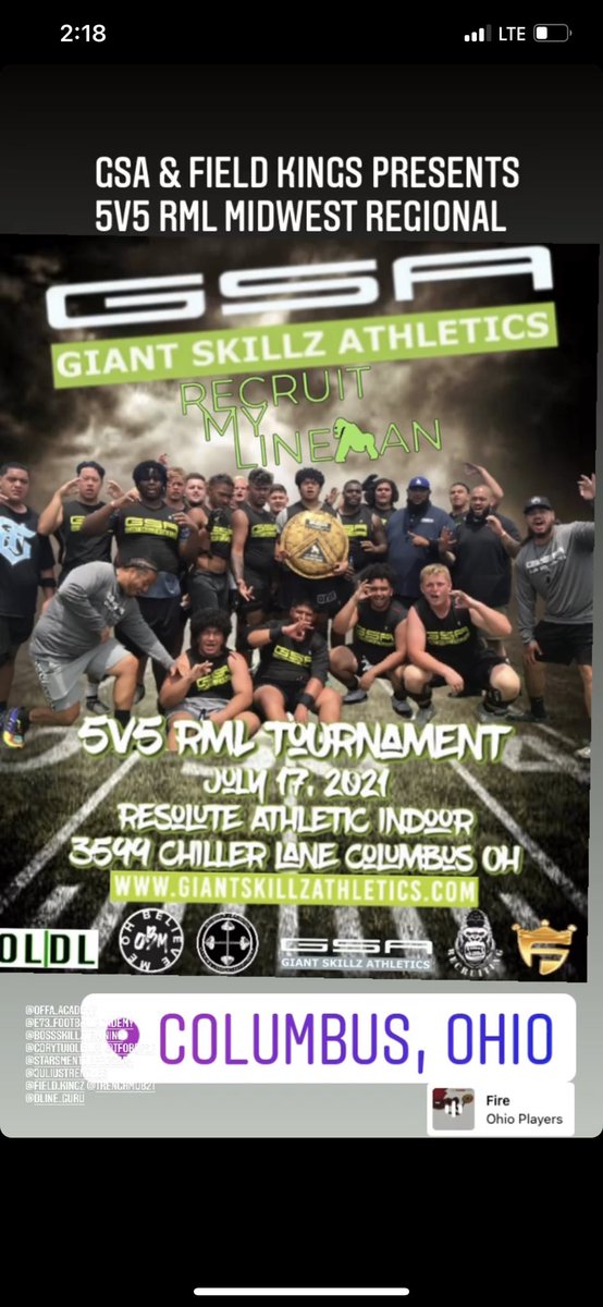 City wide 7 on 7  on the same day bring your linemen to this let’s do something that that city hasn’t seen before  USC will be in the building many more let’s put on for our own!!!