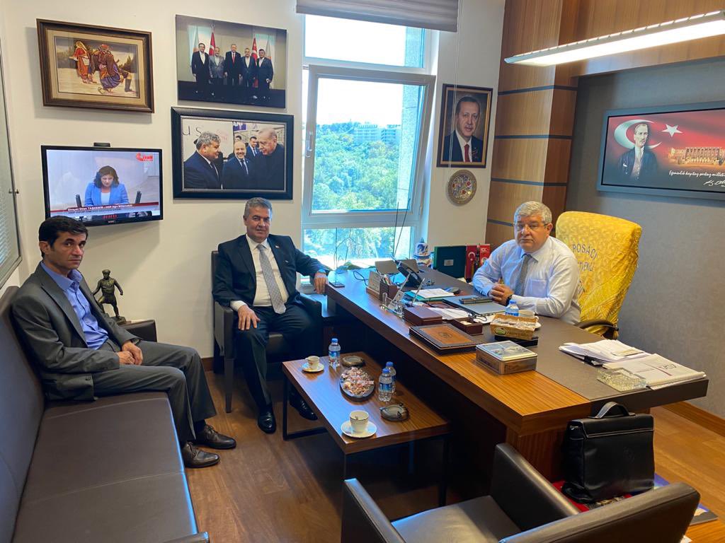 TBMM’de bizleri ziyaret eden Bozdoğan, Köşk, Buharkent İlçe Başkanlarımız ve Belediye Başkanlarımıza nazik ziyaretlerinden dolayı çok teşekkür ederim.