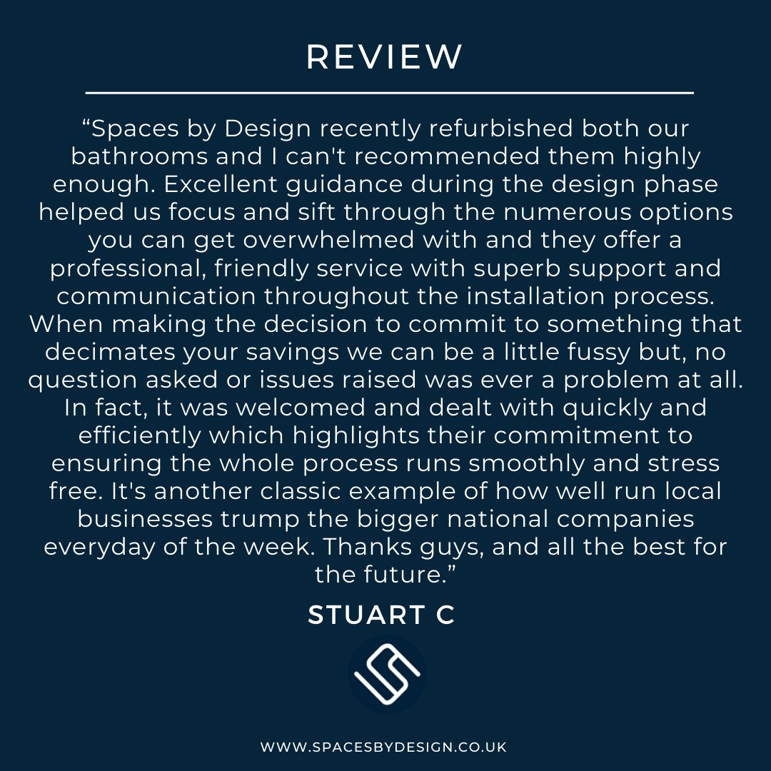 Spaces by Design (@_spacesbydesign) on Twitter photo A great #review from a happy customer.
π spacesbydesign.co.uk
π§ stepinside@spacesbydesign.co.uk
π 01780 481850 A great #review from a happy customer.
π spacesbydesign.co.uk
π§ stepinside@spacesbydesign.co.uk
π 01780 481850