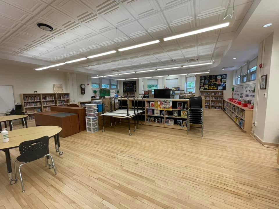 The grand opening of POW was held on Sept. 1, 1921 “with an enthusiastic crowd in attendance, which filled to overflowing, the assembly hall" (present day library shown here), seating 600, and extended to the corridors and school steps. #ProudPOW #KPRisAwesome #kprdsb #ptbocanada
