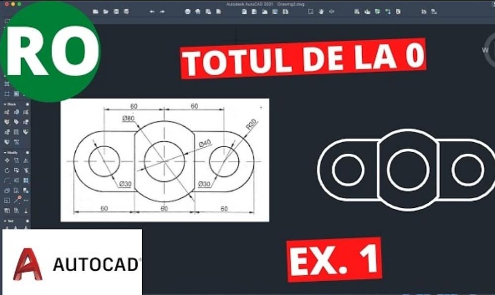 GCintea's tweet image. #AutoCAD #AutoCad_2D_Drawing #Exercise #romania