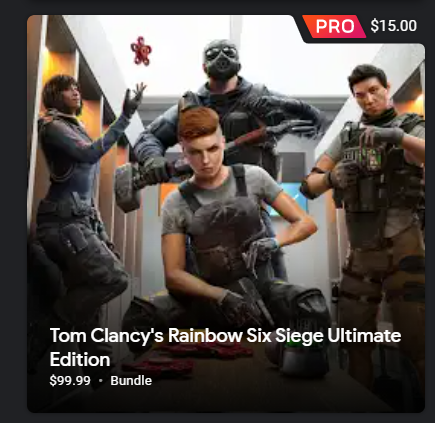 Wario64 Tom Clancy S Rainbow Six Siege Ultimate Edition Is 15 On Stadia Pro T Co Ormdfaqb5k T Co 69yk0wgz1i Twitter