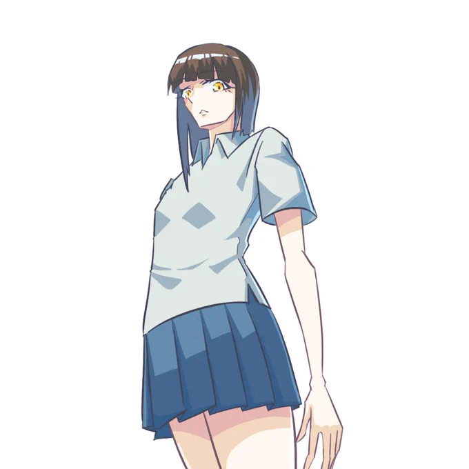 普段描かないタイプの絵の練習。 