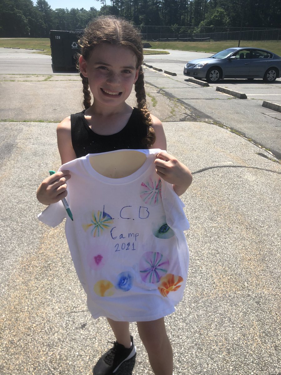 CarverLCB1's tweet photo. Campers did a great job at tie dye today...here are some of the results! https://t.co/xWkcSYUZsG