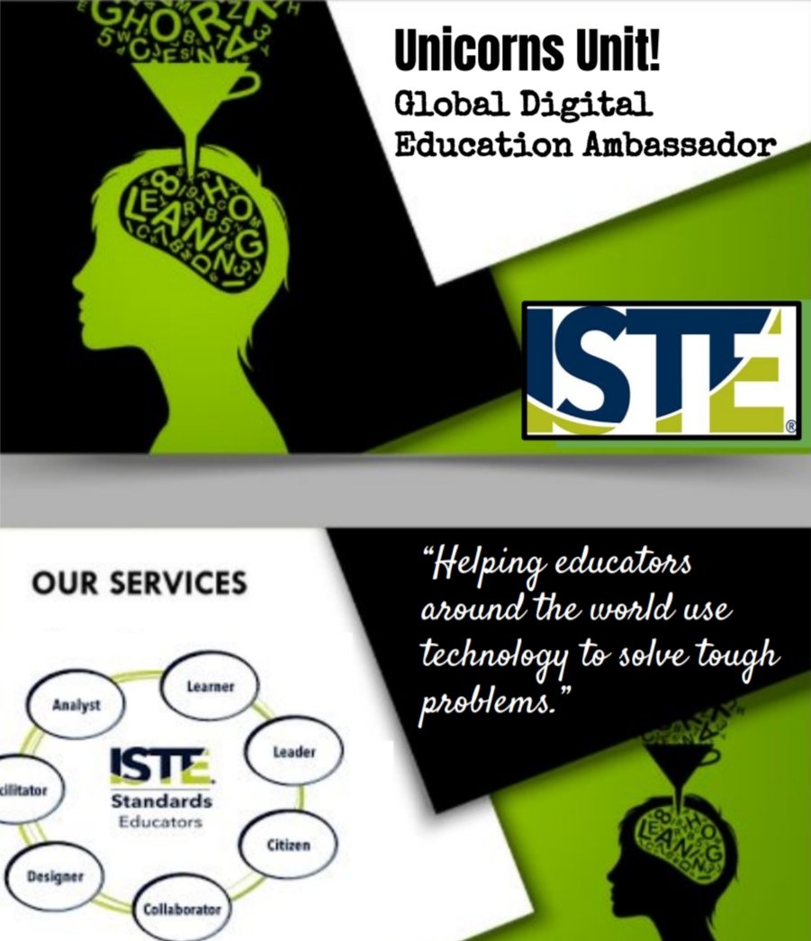 msgloves2teach's tweet image. Wednesday Squad Challenge: &quot;ISTE Business Card &amp;amp; New Job Title!&quot; 💜 @iste #ISTELive #ISTELiveContest #UnicornsUnit🦄 #ISTE @msgloves2teach @ITI_LAUSD @Stella_Pollard @TeacherCoats @jduddy2009 @MissUCLA @MrHillEdu @MissG_LAUSD