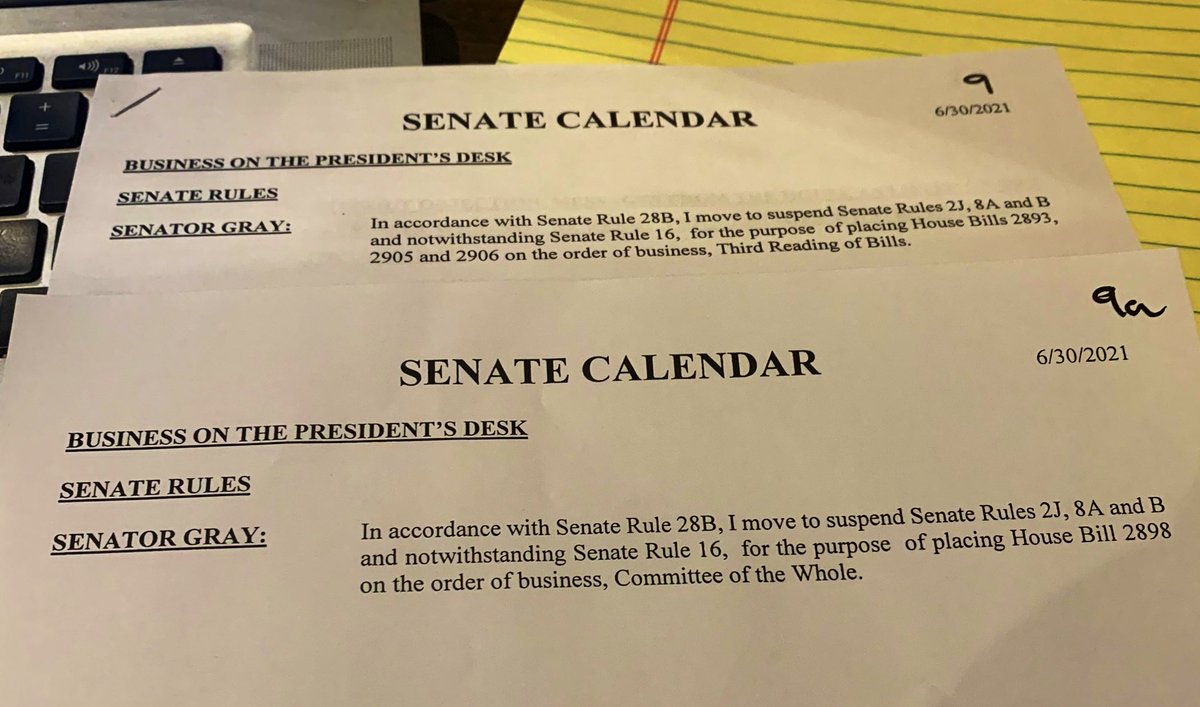 JMShumway's tweet photo. Here’s the plan: The Senate’s moving the House version of the CJR bill and two vetoed bills that Jake Hoffman wants credit for directly to third read, and will bring the K-12 BRB to the floor for amendments. https://t.co/6uLb1ywAFp