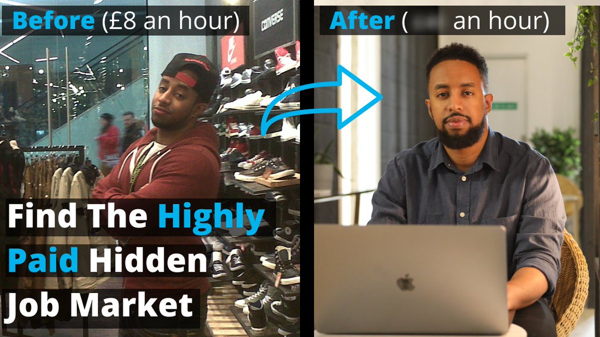 DID YOU KNOW that 70% of highly paid jobs aren't advertised at all?

When I graduated Uni, I was stuck in a dead end £8 an hour retail job untill I learned these 5 relatively unknown methods I am sharing on this video

PLS SUBCRIBE, LIKE AND RETWEET THIS
👉youtube.com/watch?v=UjZumL…
