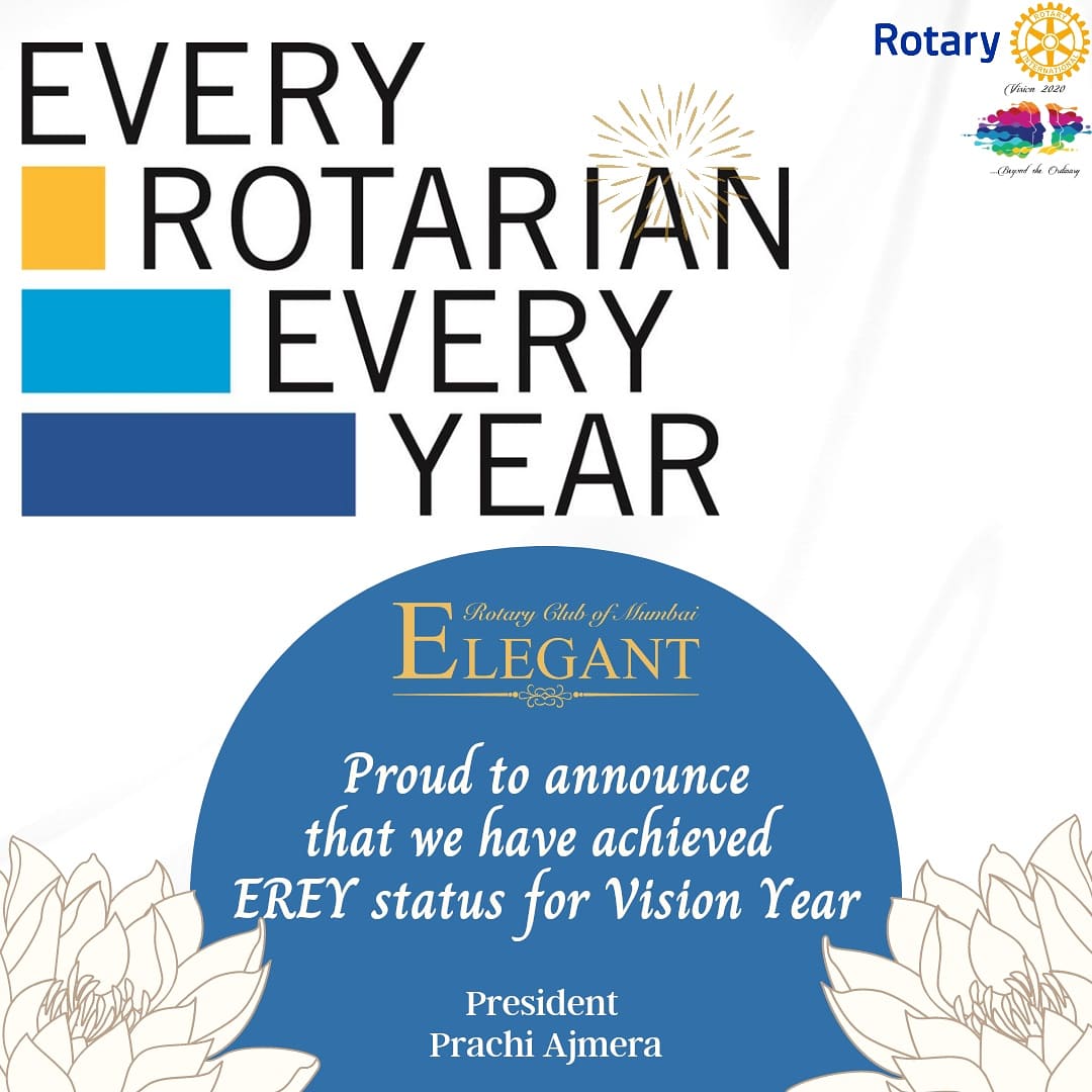 RotaryElegant's tweet image. "People forget that it doesn't take a big donation to help someone, just a lot of little donations..."

So proud to announce that RCME achieved EREY status in Vision Year !

#erey #everyrotarianeveryyear #therotaryfoundation #rotarydistrict3141 #rotaryindia #rotaryinternational
