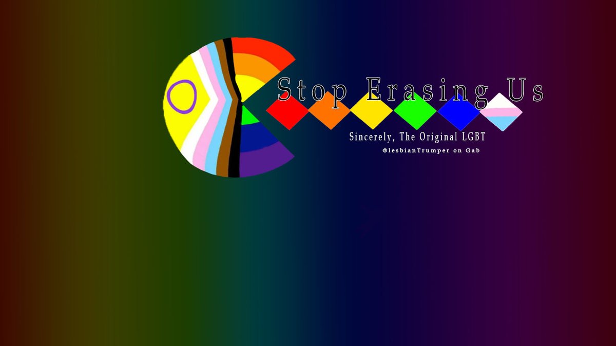 StarlightMinni's tweet photo. I finally created my own header. I'm sick of being erased. WE are the original LGBT. NO more alphabet soup.
There are only two genders (and rarely a 3rd)
Without two genders, Gay men and Lesbian women don't exist and there is NO REASON to be trans.
#stoperasingus https://t.co/4HPA3ak5YK