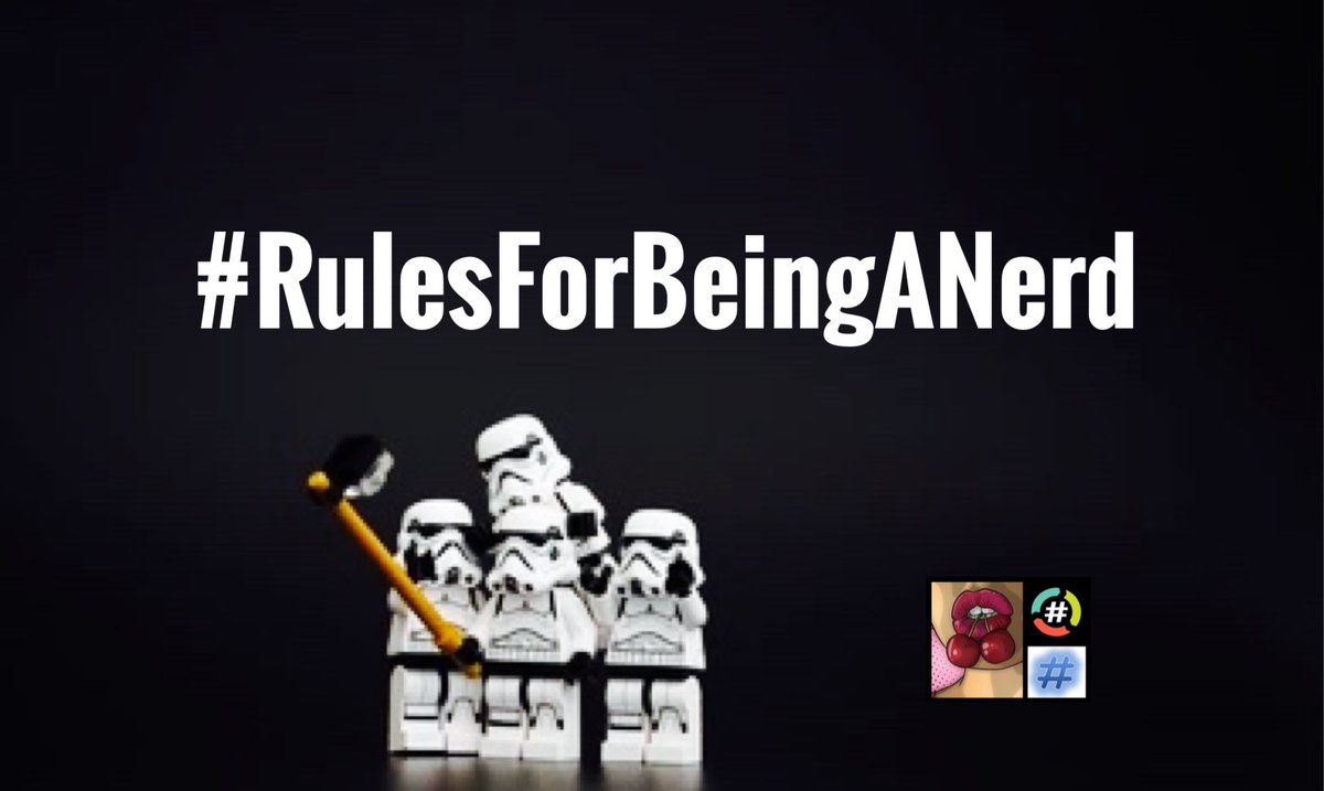 Not everyone can be a nerd. There’s certain criteria that apply 

Join me <a href="/Acidic_Blonde/">Acidic Blonde™️</a> as I fill in for <a href="/MileTags/">MileHighTags</a> and we play 

#RulesForBeingANerd

On <a href="/HashtagRoundup/">Hashtag Roundup</a> part of <a href="/TheHashtagGame/">The Hashtag Game / @HashtagRoundup</a>