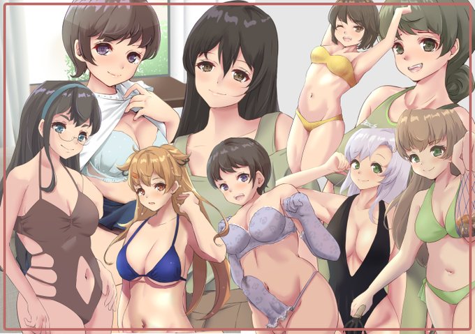 #今月描いた絵を晒そう 
今月は忙しい中そこそこ描けた。。。と思う💦 