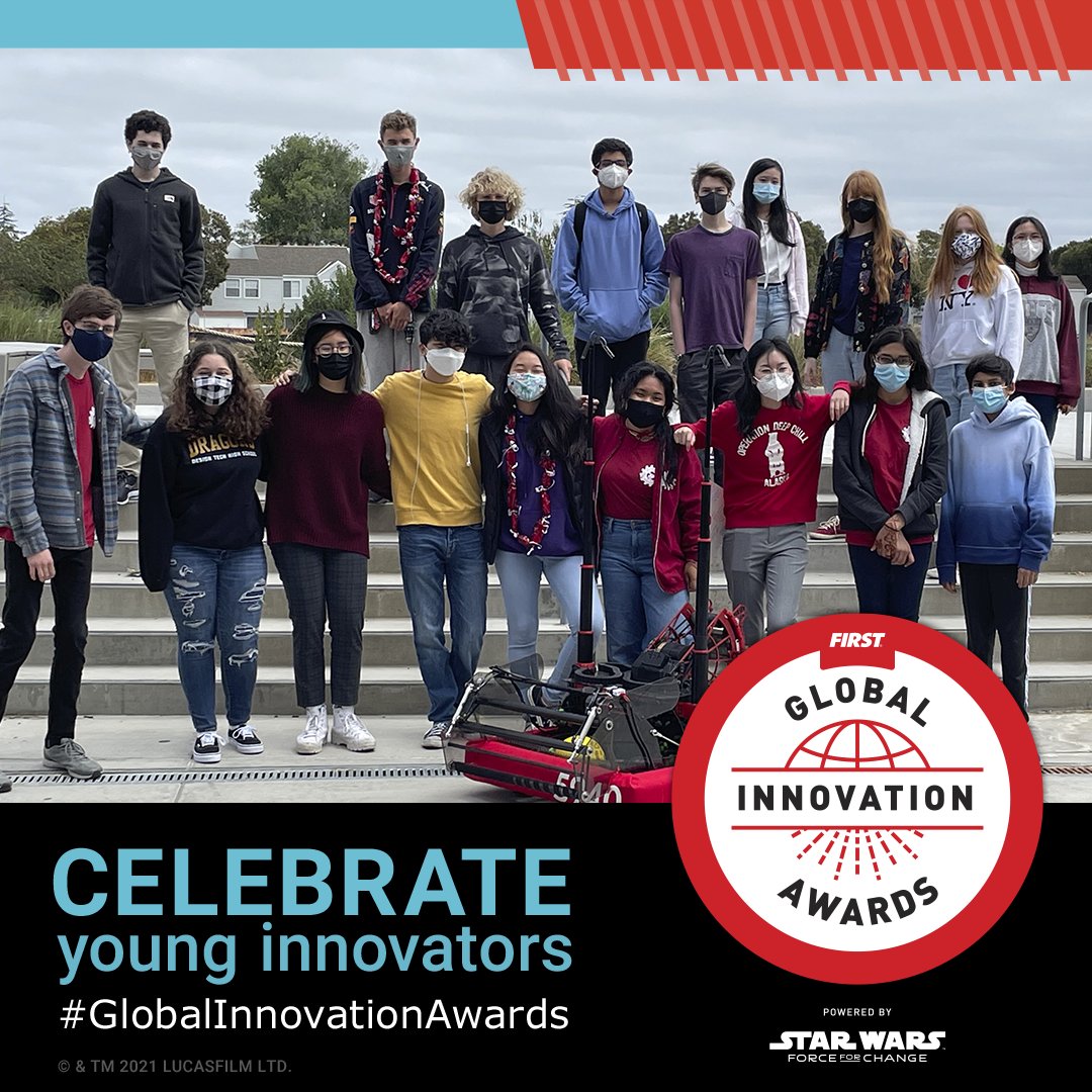 Congratulations <a href="/team5940/">BREAD</a> B.R.E.A.D. from Redwood City, California, USA for being a 2021 #GlobalInnovationAwards FIRST Robotics Competition Runner-Up!