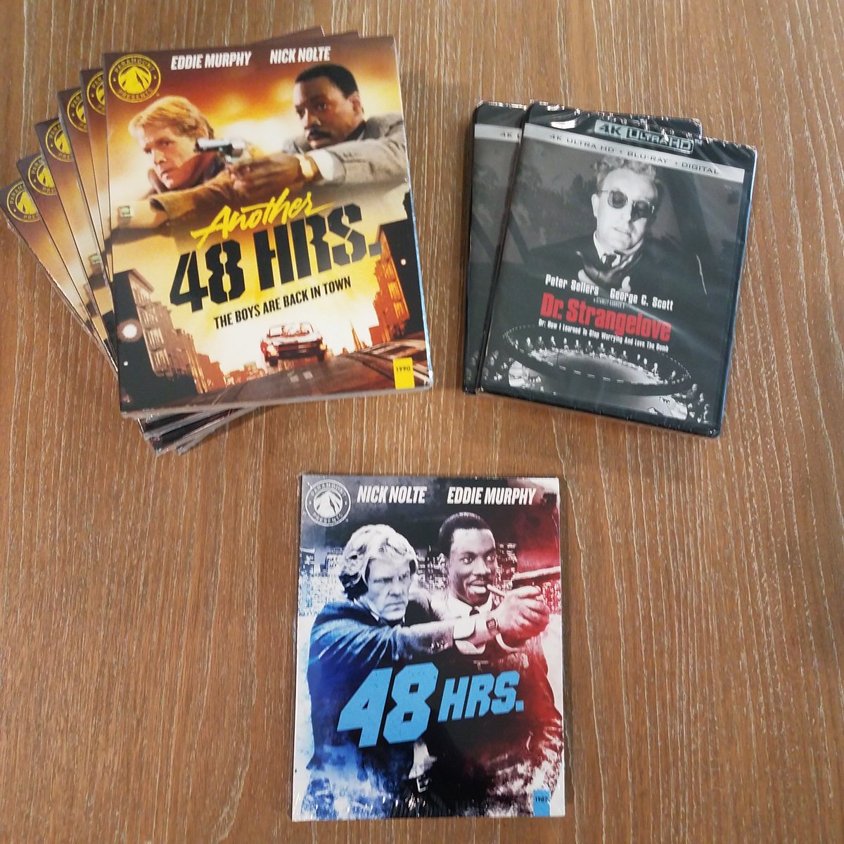 HDMOVIESOURCE's tweet image. OOOOO, very cool. Eddie Murphy and Nick Nolte 48 Hrs. I really want to see this, Paramount Presents is the most improved on Blu-ray IMO. Their quality lately has been better than Criterion Collection, which has stagnated lately. Check it out bit.ly/3y9yjcG

#48Hrs