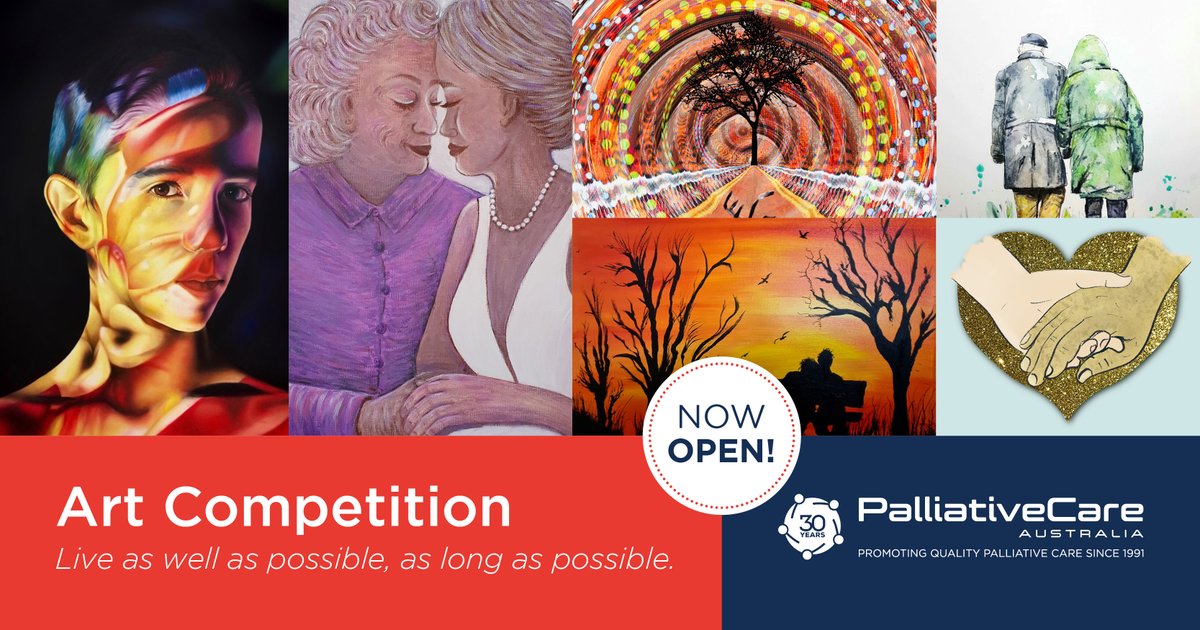 🎨PCA's 2021 Art Competition is now open!

This year's theme "Live as well as possible, as long as possible" aims to show how all #palliativecare is about quality of life.

Learn more about the competition, the prizes &amp; how to submit your entry: 

➡️ ow.ly/Qd2Q50FmkPR