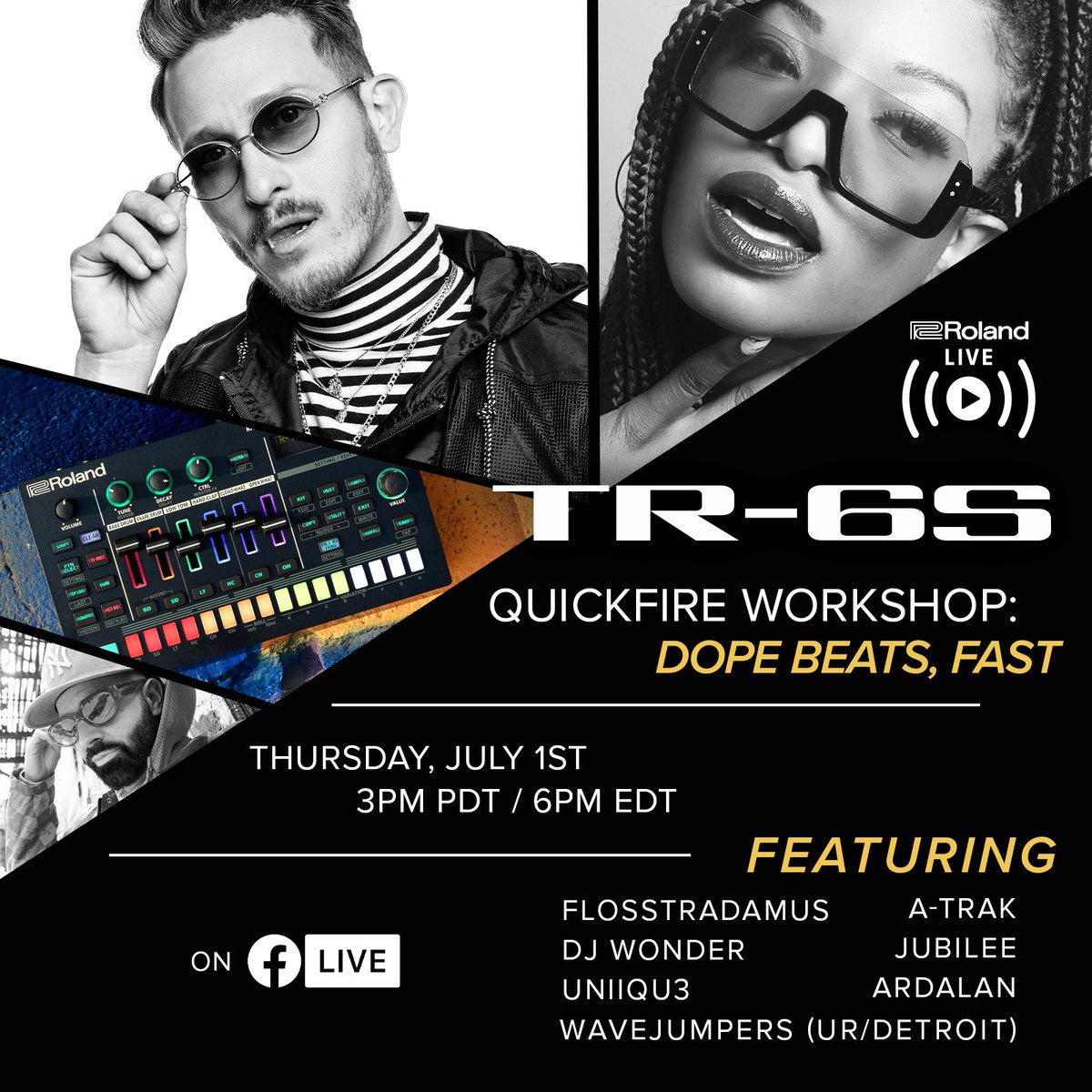 alteregomgt's tweet photo. Hold up. @rolandsynthaira has this thing going on and I see @undergroundres is on here but WHO and WHAT is Wavejumper???  Folks should probably tune in tomorrow and find out!!! https://t.co/IDQiXFWD0r