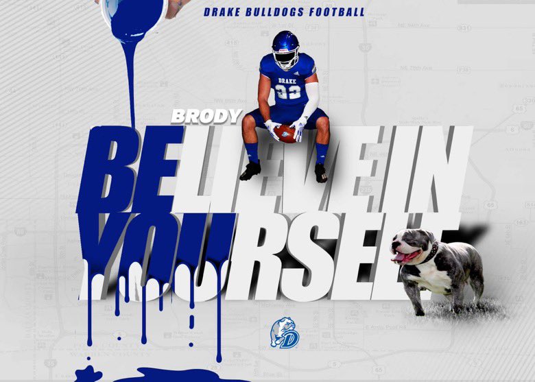 thank you @DrakeCoachSmith and @DrakeBulldogsFB for the cool edit.  #FeastDogs #GameChangers @DentonGuyer_FB @TrustMyEyesO @TrueBuzzFB @SkysTheLimitWR