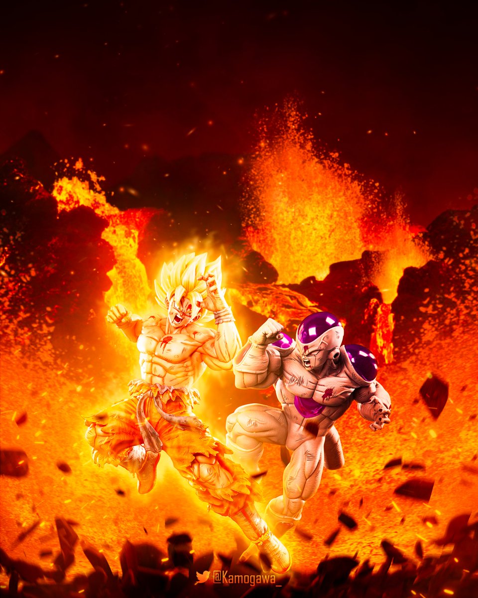 Kamogawa_'s tweet photo. Here it is, my best piece!
Goku Vs. Frieza

���️ and 🔁 are greatly appreciated! https://t.co/ozIsV7veVn