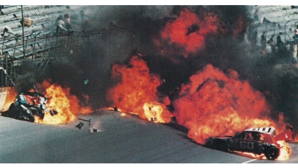 LegendsNascar's tweet photo. Natz Peters would have been 83 today #RIP

Natz Peters (#60) survived one of the most terrifying fiery crashes in @NASCAR history at Daytona in the 1984 consolation race. 

#PinellasParkFL 🏁 https://t.co/3TmHdClAPt
