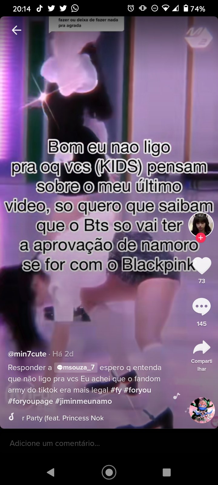 kpoppers passando vergonha 🎴 on X: ah cara tá de sacanagem   / X