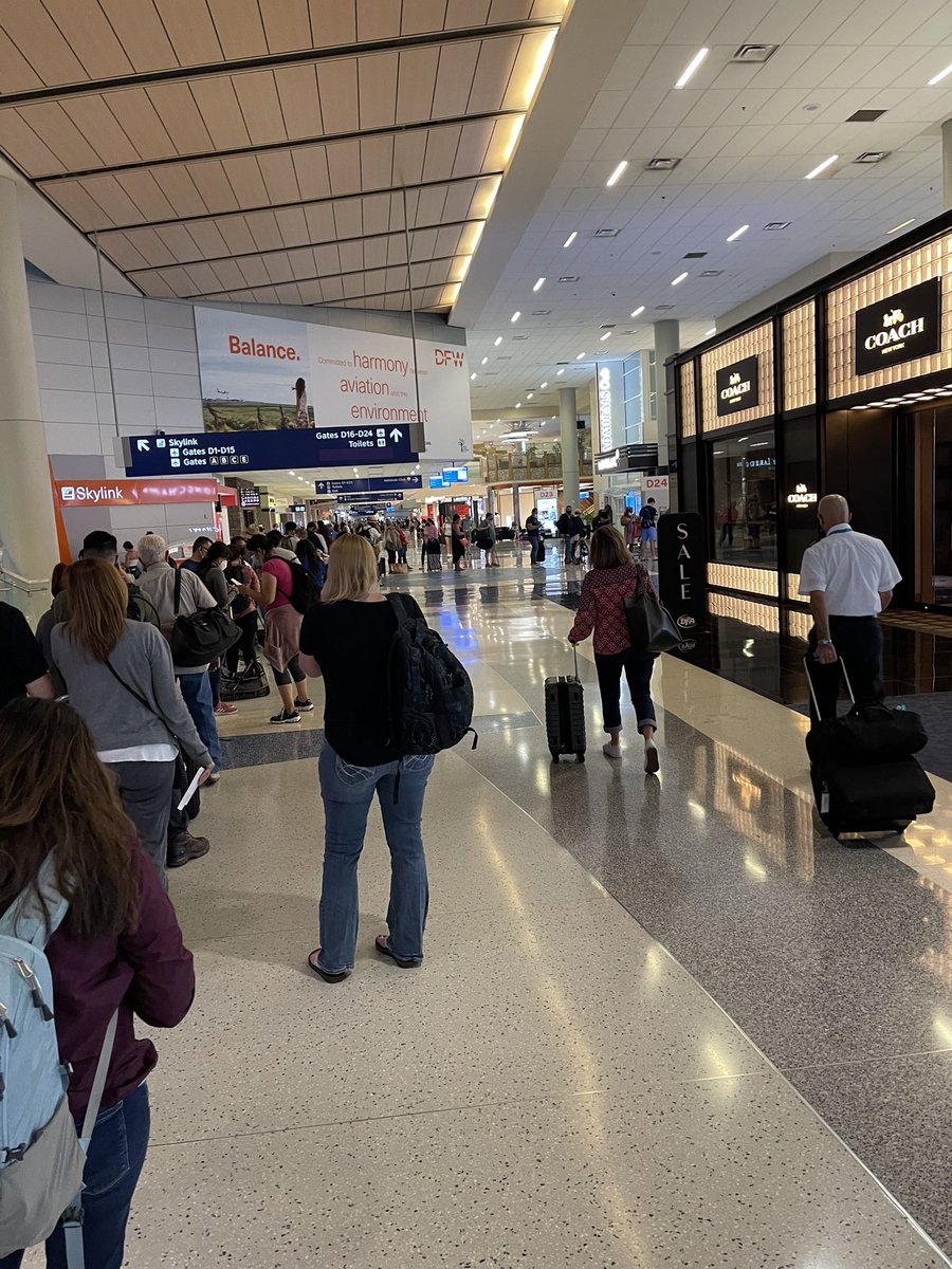 Not only was my family screwed over by <a href="/AmericanAir/">americanair</a>, but so were hundreds of other people. Weird how so many flights encountered “maintenance” issues yesterday.   <a href="/FoxNews/">Fox News</a>  <a href="/DFWAirport/">DFW Airport</a>  #dfwairport #americanairlines